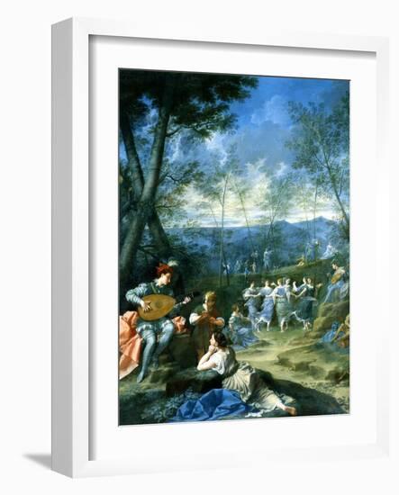 Dance of the Nymphs, C.1725-Donato Creti-Framed Giclee Print