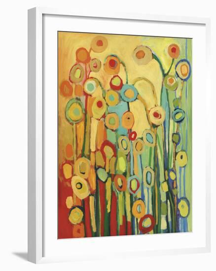 Dance of the Poppy Pods-Jennifer Lommers-Framed Art Print