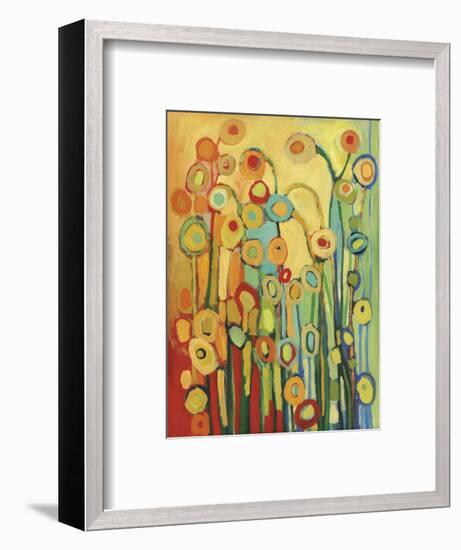 Dance of the Poppy Pods-Jennifer Lommers-Framed Art Print