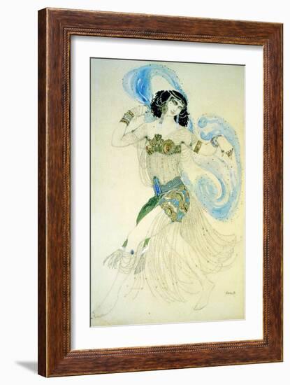 Dance of the Seven Veils, 1908-Leon Bakst-Framed Giclee Print