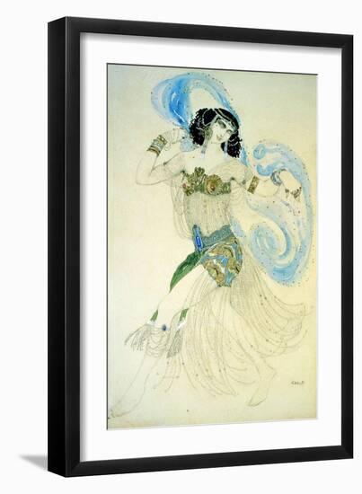 Dance of the Seven Veils, 1908-Leon Bakst-Framed Giclee Print