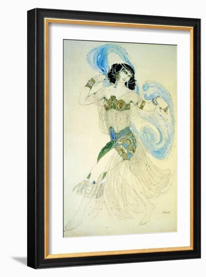 Dance of the Seven Veils, 1908-Leon Bakst-Framed Giclee Print