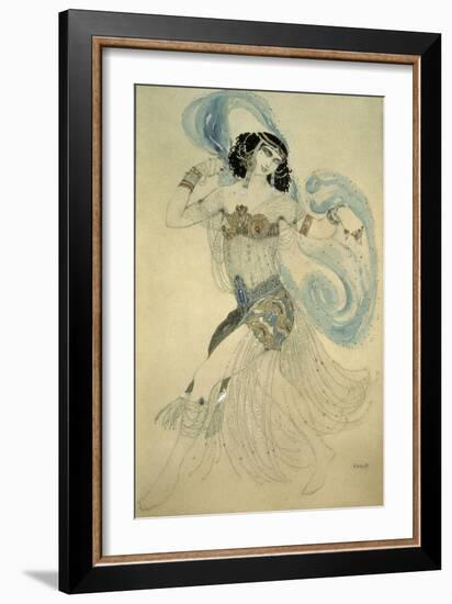 Dance of the Seven Veils, c.1908-Leon Bakst-Framed Giclee Print