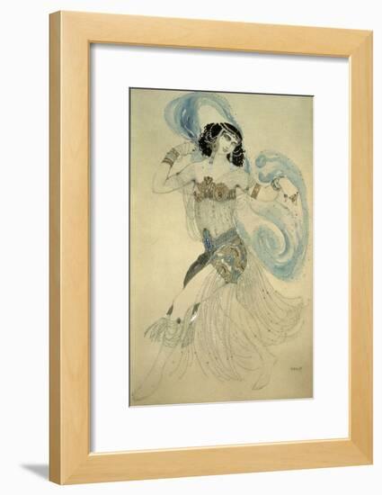 Dance of the Seven Veils, c.1908-Leon Bakst-Framed Giclee Print