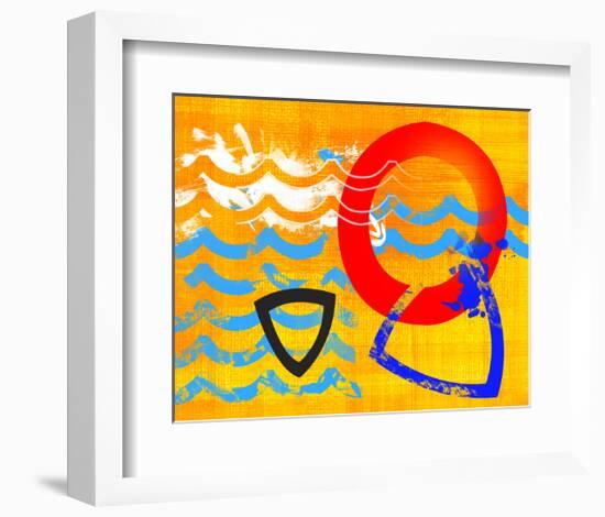 Dance of the Water Elements III-Jet-Framed Art Print