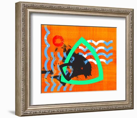 Dance of the Water Elements IV-Jet-Framed Art Print