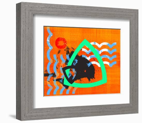 Dance of the Water Elements IV-Jet-Framed Art Print