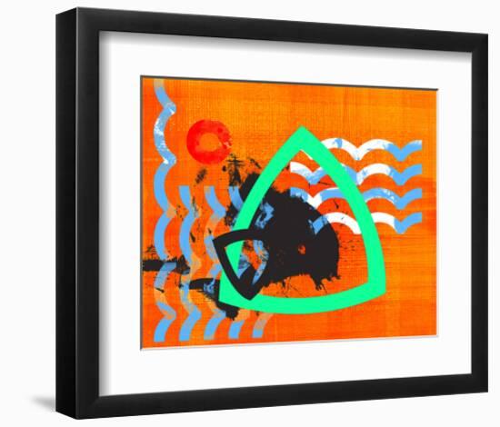 Dance of the Water Elements IV-Jet-Framed Art Print