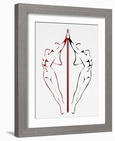 Dance Pole-Ata Alishahi-Framed Giclee Print