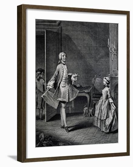 Dance Teacher, France-null-Framed Giclee Print