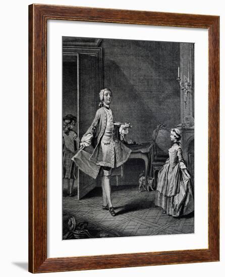 Dance Teacher, France-null-Framed Giclee Print