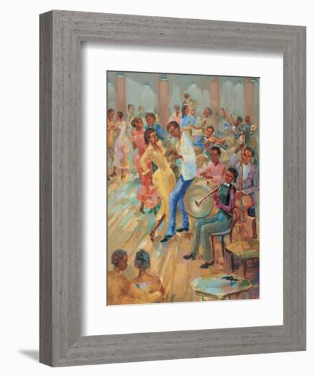 Dance Time-unknown LaForet-Framed Art Print