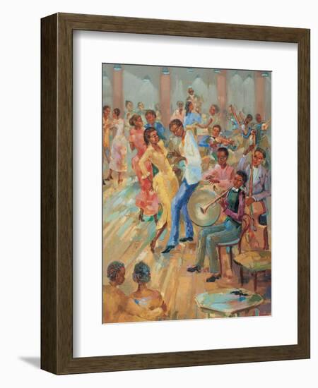 Dance Time-unknown LaForet-Framed Art Print