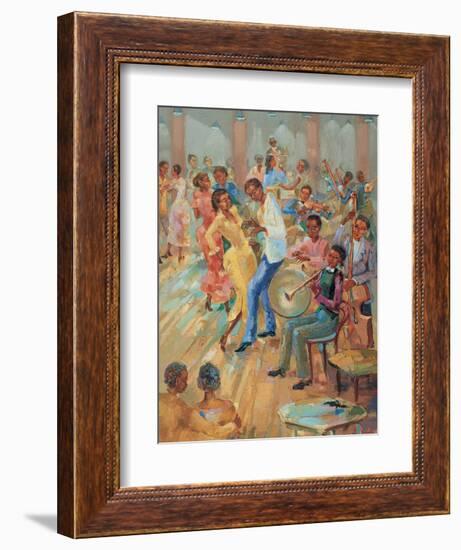 Dance Time-unknown LaForet-Framed Art Print