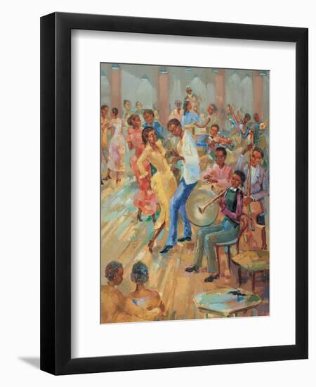 Dance Time-unknown LaForet-Framed Art Print