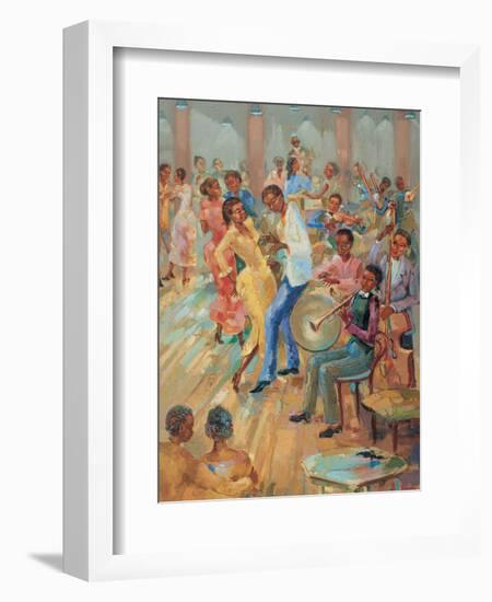 Dance Time-unknown LaForet-Framed Art Print