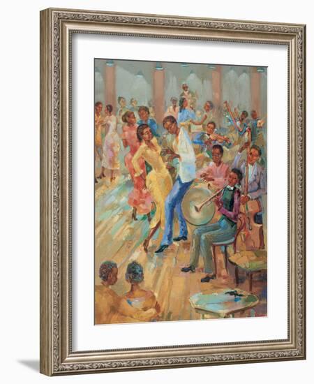 Dance Time-unknown LaForet-Framed Art Print