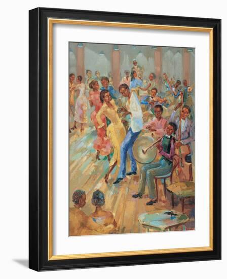 Dance Time-unknown LaForet-Framed Art Print