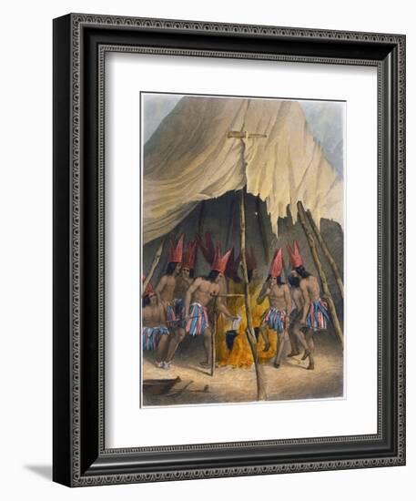 Dance to the Giant, 1853-Seth Eastman-Framed Giclee Print