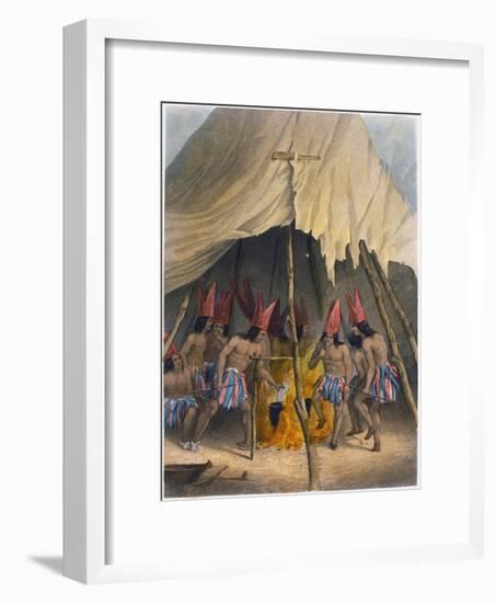 Dance to the Giant, 1853-Seth Eastman-Framed Giclee Print