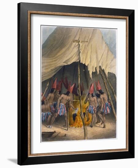 Dance to the Giant, 1853-Seth Eastman-Framed Giclee Print