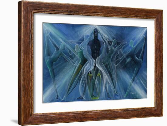 Dance Troupe-Ikahl Beckford-Framed Giclee Print