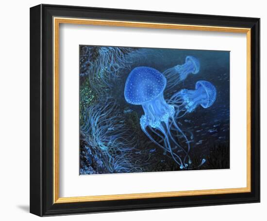 Dance Under Water-kirilstanchev-Framed Premium Giclee Print