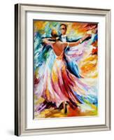 Dance Waltz-Leonid Afremov-Framed Art Print