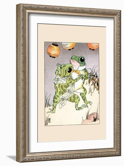 Dance With Billy Bullfrog-Frances Beem-Framed Art Print