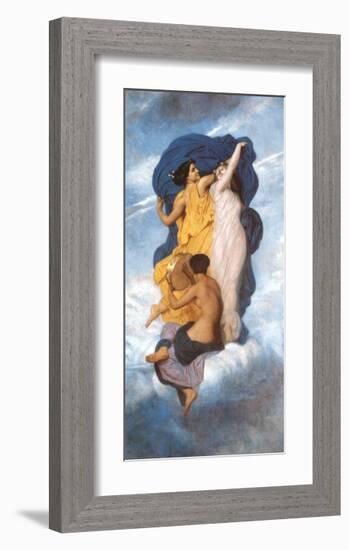 Dance-William Adolphe Bouguereau-Framed Art Print