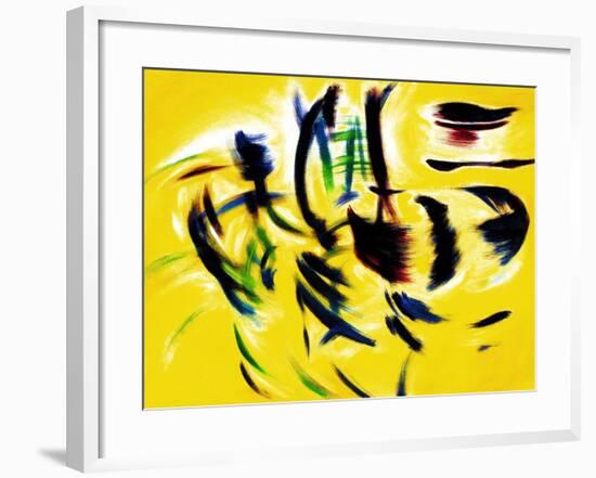 Dance-Hyunah Kim-Framed Art Print