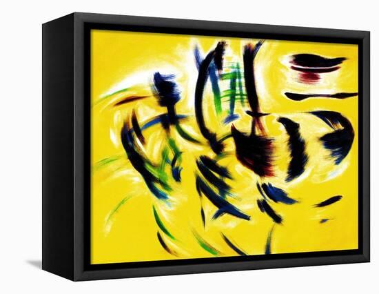 Dance-Hyunah Kim-Framed Stretched Canvas