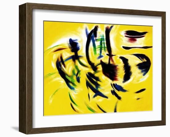 Dance-Hyunah Kim-Framed Art Print