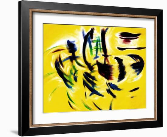 Dance-Hyunah Kim-Framed Art Print