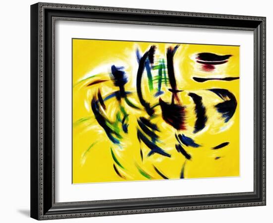 Dance-Hyunah Kim-Framed Art Print