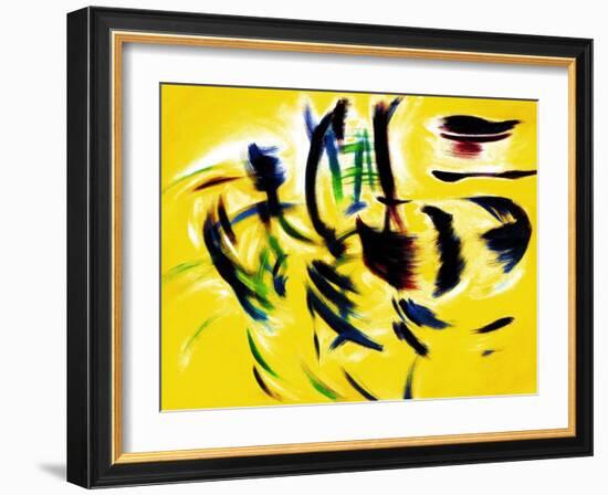 Dance-Hyunah Kim-Framed Art Print