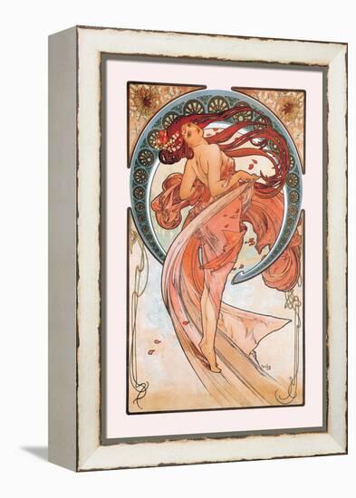 Dance-Alphonse Mucha-Framed Stretched Canvas