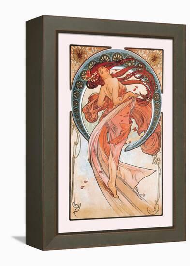 Dance-Alphonse Mucha-Framed Stretched Canvas