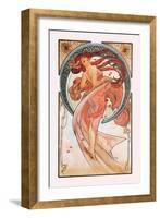 Dance-Alphonse Mucha-Framed Art Print