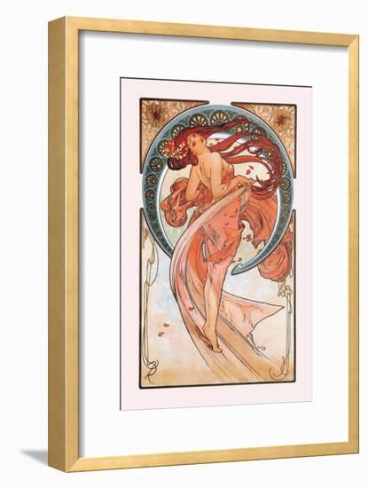 Dance-Alphonse Mucha-Framed Art Print