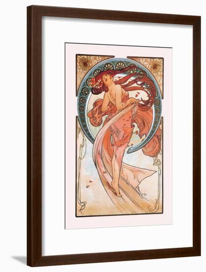 Dance-Alphonse Mucha-Framed Art Print