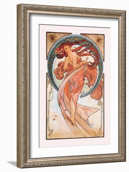 Dance-Alphonse Mucha-Framed Premium Giclee Print