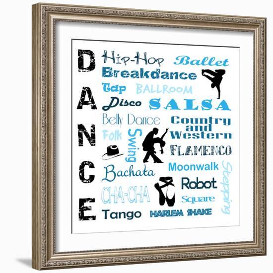 Dance-Adebowale-Framed Art Print