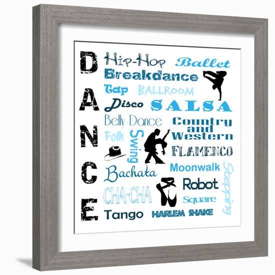 Dance-Adebowale-Framed Art Print