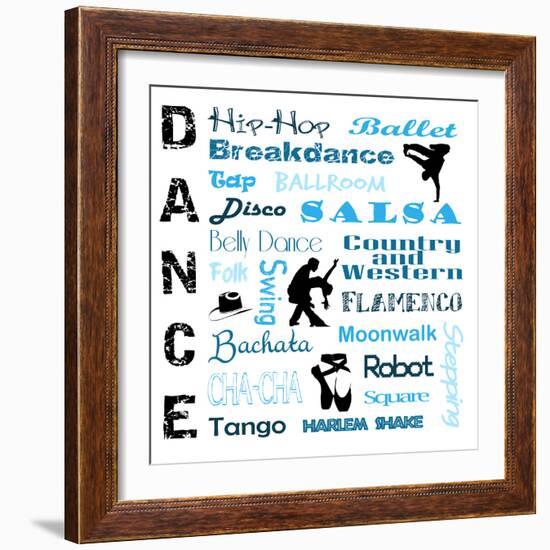 Dance-Adebowale-Framed Art Print