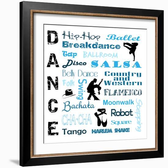 Dance-Adebowale-Framed Art Print