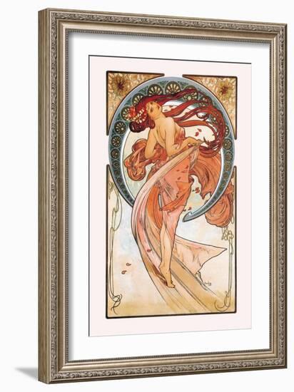 Dance-Alphonse Mucha-Framed Art Print