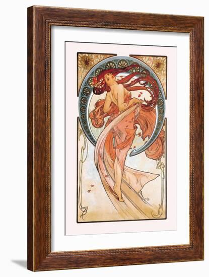 Dance-Alphonse Mucha-Framed Art Print