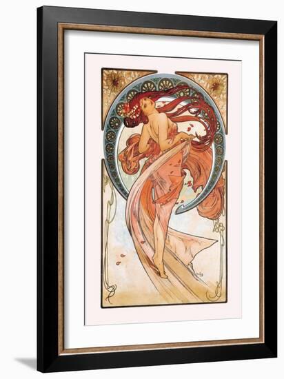 Dance-Alphonse Mucha-Framed Art Print