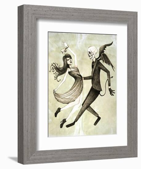 Dance-Jami Goddess-Framed Art Print